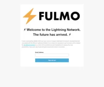 Fulmo.org(Building the Lightning Network) Screenshot