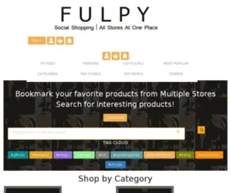 Fulpy.com(Fulpy Social Shopping) Screenshot