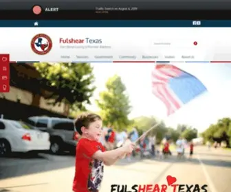 Fulsheartexas.gov(Fulshear, Texas) Screenshot