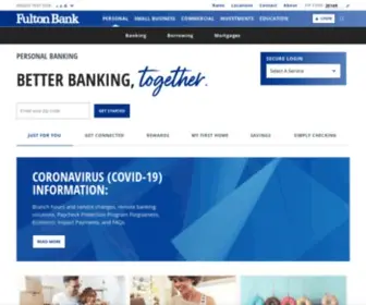 Fultonbanknj.com(Personal Banking) Screenshot