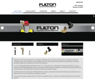 Fultonindoh.com(Fulton Industries) Screenshot