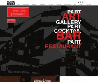 Fultonmarketkitchen.com(Fulton Market Kitchen Chicago) Screenshot