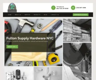 Fultonsupplynyc.com(Fulton Supply Hardware) Screenshot