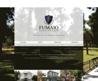 Fumaio.com.ar(Fumaio Propiedades) Screenshot