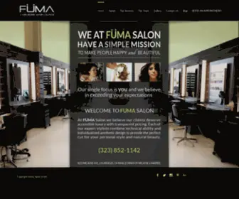 Fumasalon.com(FUMA Salon) Screenshot