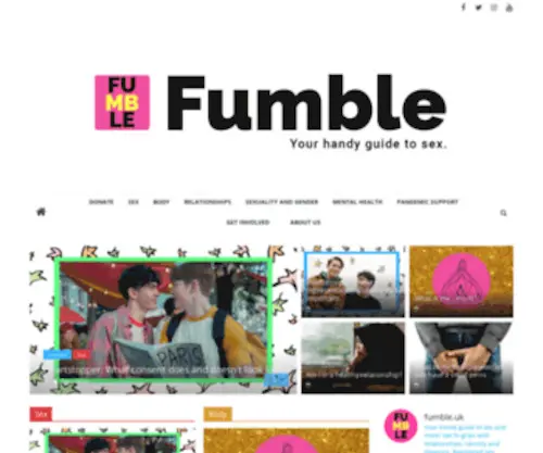 Fumble.org.uk(Fumble) Screenshot