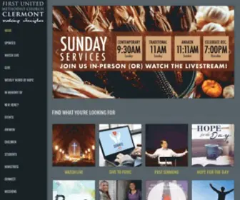 Fumc-Clermont.org(Find What You're Looking For) Screenshot