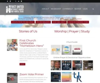 FumcFw.org(Located in Downtown Fort Worth) Screenshot