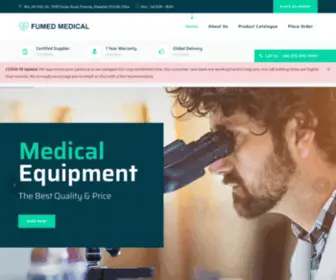 Fumedmedicals.com(Fumed Medical Supply Ltd) Screenshot