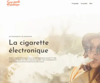 Fumer-Cigarette-Electronique.com(Fumer une e) Screenshot