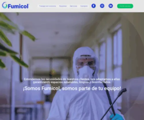 Fumicol.co(Expertos en control de plagas) Screenshot