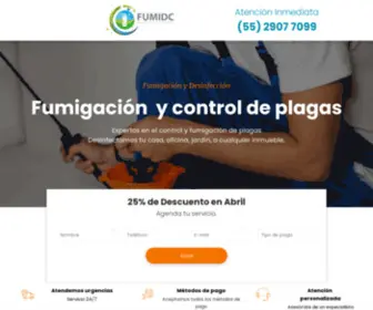 Fumigacion-Integral.com(Fumigación) Screenshot