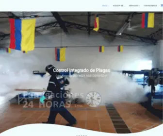 Fumigaciones24Horasltda.com(Inicio) Screenshot