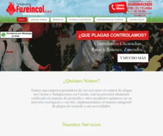 Fumigacionescucuta.com(Fumigaciones Cucuta) Screenshot