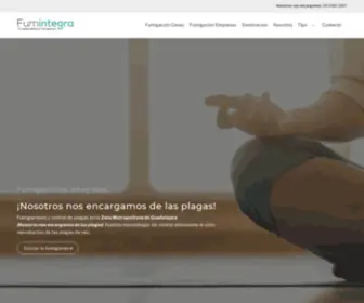 Fumigacionesintegrales.com(Fumigaciones y control de plagas en la zona metropolitana de Guadalajara) Screenshot