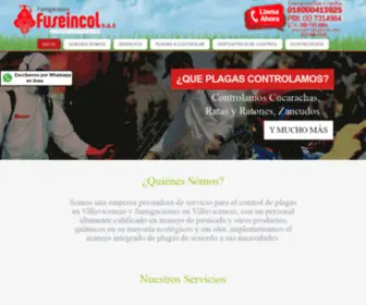 Fumigacionesvillavicencio.com(Fumigaciones Villavicencio) Screenshot