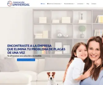 Fumigacionuniversal.com(Fumigacion Universal) Screenshot