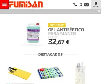 Fumisan.es(Fumisan Tienda de Desechables y Productos de Limpieza Online) Screenshot