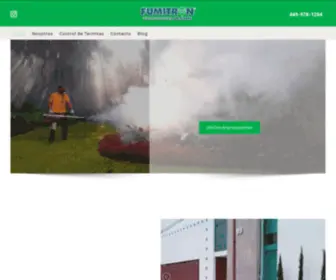 Fumitron.com(Fumigación y control de plagas) Screenshot