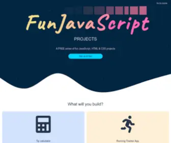 Fun-Javascript-Projects.com(Fun) Screenshot