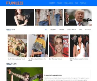 Fun-Lists.com(Fun Lists) Screenshot