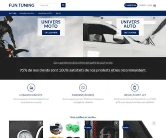 Fun-Tuning.com(La boutique des accessoires moto et auto) Screenshot