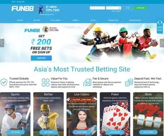 Fun8863.com(Fun88 India) Screenshot