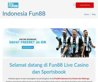 Fun88Indo.org(Fun88 Indonesia) Screenshot