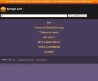 Funago.com(Forsale Lander) Screenshot