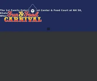 Funandfoodcarnival.com(Family Entertainment Center and Food Court at NH 58) Screenshot