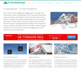 Funasdalsberget.se(Funäsdalsberget) Screenshot