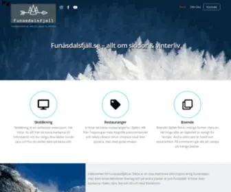 Funasdalsfjall.se(Funäsdalsfjäll) Screenshot