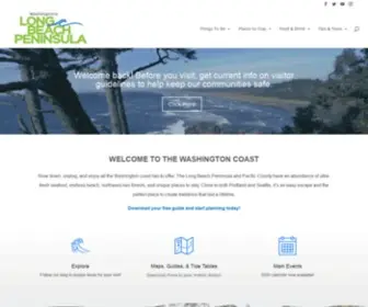 Funbeach.com(Plan your trip to the Washington Coast) Screenshot