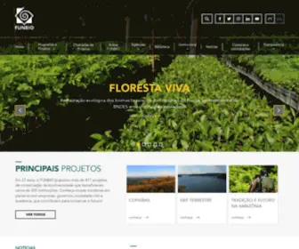 Funbio.org.br(FUNBIO) Screenshot