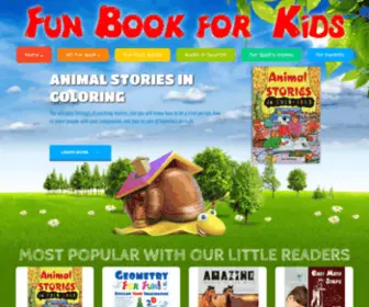 Funbookforkids.com(Fun Book for Kids and Their Parents) Screenshot