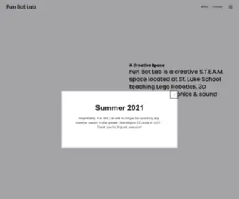 Funbotlab.com(Fun Bot Lab) Screenshot