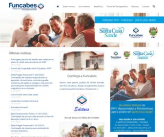 Funcabes.com.br(Fundação Caixa Beneficente) Screenshot