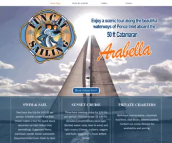 Funcatsailing.com(Fun Cat Sailing) Screenshot