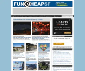 Funcheap.com(Free Events & Things to Do in San Francisco) Screenshot