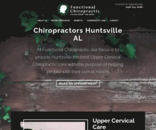 Funchiropractic.com(Functional Chiropractic) Screenshot