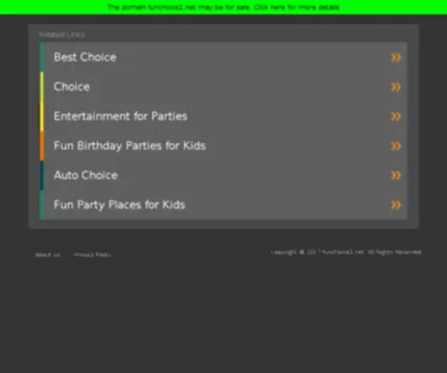 Funchoice2.net(Funchoice2) Screenshot