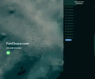 Funchoice.com(원단) Screenshot