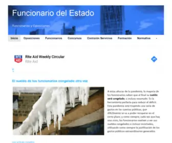 Funcionariodelestado.com(Funcionarios del Estado) Screenshot