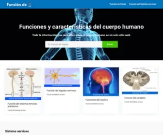 Funcionde.com(Funcion de: órganos y sistemas) Screenshot
