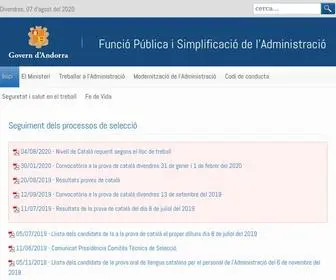 Funciopublica.ad(Funció Pública) Screenshot