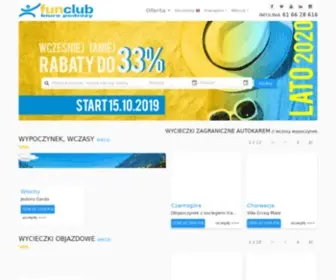 Funclub.pl(Biuro podróży Funclub) Screenshot