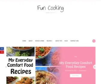 Funcooking.co.uk(Fun Cooking) Screenshot