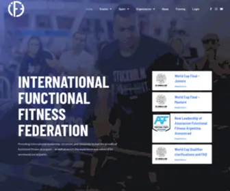 Functionalfitness.sport(The governing body for functional fitness as a competitive sport) Screenshot