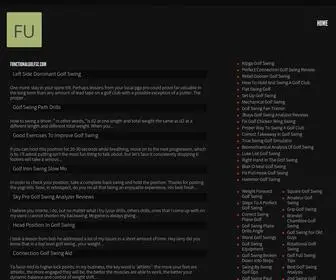 Functionalgolfsc.com(Functionalgolfsc) Screenshot