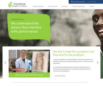 Functionalhealthcenters.com(Functional Health Centers) Screenshot